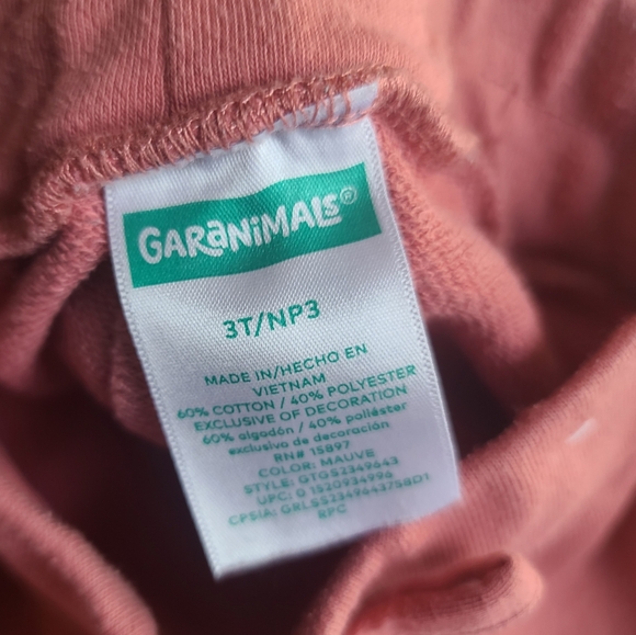 Garanimals Toddler Girl Set 3T Love My Mommy Heart - Picture 13 of 13